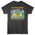 Flaming Lips - Soft Bulletin - Front Print Adult Short Sleeve Solid T-Shirt - Smoke