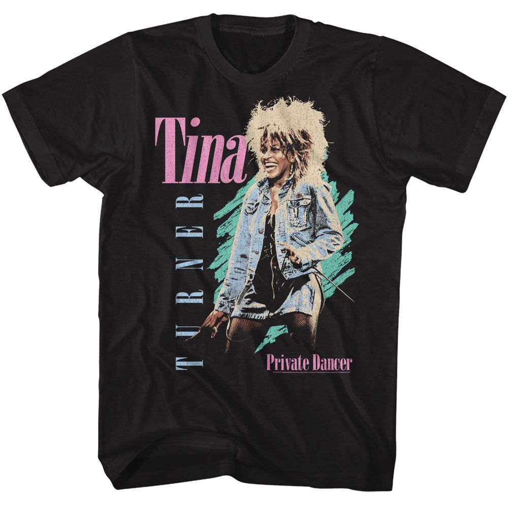 Tina Turner - Pastel Retro - American Classics - Adult Short Sleeve T-Shirt