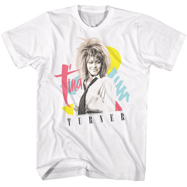 Tina Turner - Shapes - American Classics - Adult Short Sleeve T-Shirt