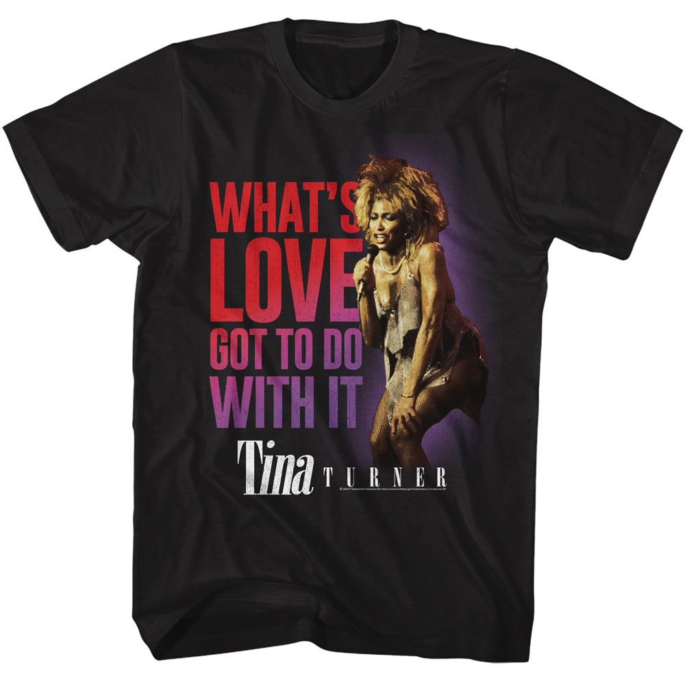 Tina Turner - Whats Love Got To Do With It - Adult Short Sleeve T-Shirt