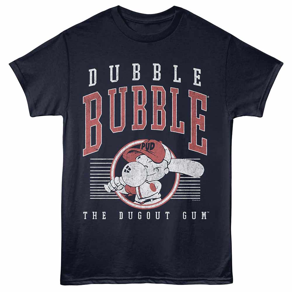 Tootsie Roll - Varsity Pud - Adult Unisex Short Sleeve T-Shirt - Navy