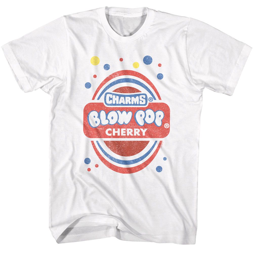 Tootsie Roll - Cherry Wrapper Art - American Classics - Solid White Adult Short Sleeve T-Shirt