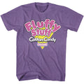Tootsie Roll - S Fluffy Stuff Triangle - American Classics - Heather Purple Adult Short Sleeve T-Shirt