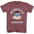 Tootsie Roll - The World May Never Know - Adult Short Sleeve T-Shirt