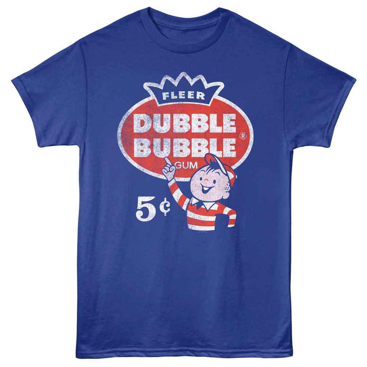 Tootsie Roll - Logo Point - American Classics - Front Print Royal Adult Short Sleeve T-Shirt