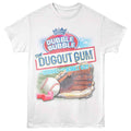 Tootsie Roll - The Dugout Gum - American Classics - White Solid Adult Short Sleeve T-Shirt