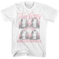Tom Petty - Four Images - American Classics - White Adult Short Sleeve T-Shirt