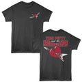 Tom Petty - Broken Heart - 2-Sided Print Adult Short Sleeve Solid T-Shirt - Smoke