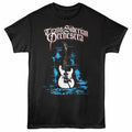 Trans Siberian Orchestra - High Contrast Guitar - Front Print Adult Short Sleeve Solid T-Shirt - Black