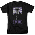 Three Stooges - Emoe - Adult Unisex Short Sleeve T-Shirt - Black