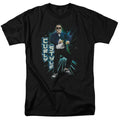 Three Stooges - Curly Style - Adult Unisex Short Sleeve T-Shirt - Black