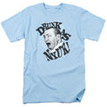 Three Stooges - Drunk - Adult Unisex Short Sleeve T-Shirt - Blue
