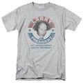 Three Stooges - Larry For President - Adult Unisex Short Sleeve T-Shirt - Gray