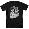 Three Stooges - Give A Nyuk - Adult Unisex Short Sleeve T-Shirt - Black