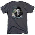 Three Stooges - Drink - Adult Unisex Short Sleeve T-Shirt - Gray