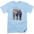 Three Stooges - Sexy - Adult Unisex Short Sleeve T-Shirt - Blue