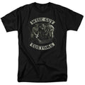 Three Stooges - Wise Guy Customs - Adult Unisex Short Sleeve T-Shirt - Black