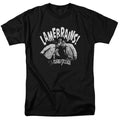 Three Stooges - Lamebrains - Adult Unisex Short Sleeve T-Shirt - Black