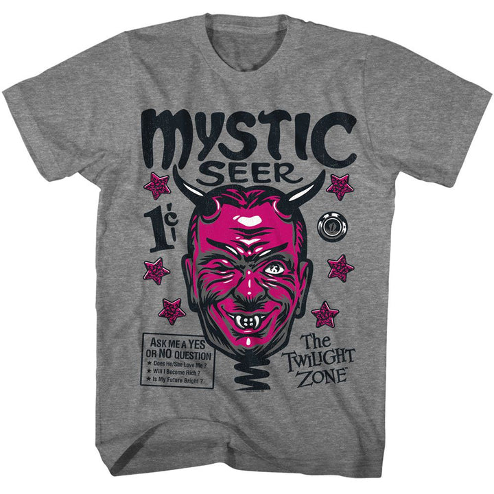 Twilight Zone - Mystic Seer - American Classics - Adult Short Sleeve T-Shirt