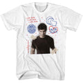 Twilight - Jacob Doodles - American Classics - Solid White Adult Short Sleeve T-Shirt