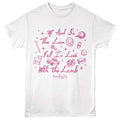 Twilight - Quote And Icons - Licensed Adult Unisex Short Sleeve T-Shirt - White
