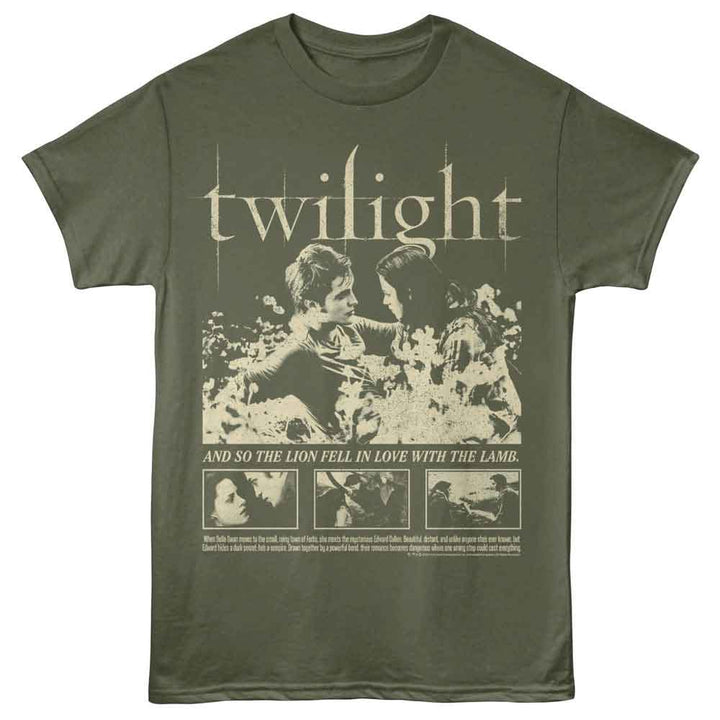 Twilight - Plot - Solid Adult Unisex Short Sleeve T-Shirt - Military Green