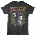Twilight - Floral Couple - Adult Unisex Short Sleeve T-Shirt - Smoke