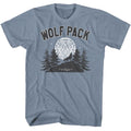 Twilight - Wolf Pack Moon - American Classics - Heather Blue Adult Short Sleeve T-Shirt