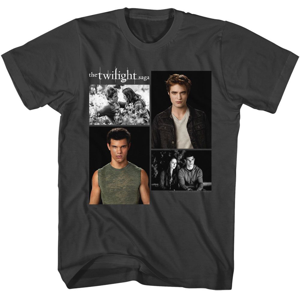 Twilight - Eclipse Photos - American Classics - Solid Gray Adult Short Sleeve T-Shirt