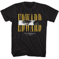 Twilight - Edward Eyes - American Classics - Solid Black Adult Short Sleeve T-Shirt