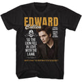 Twilight Edward Lion Fell In Love Officially Licensed Adult Short Sleeve T-Shirt