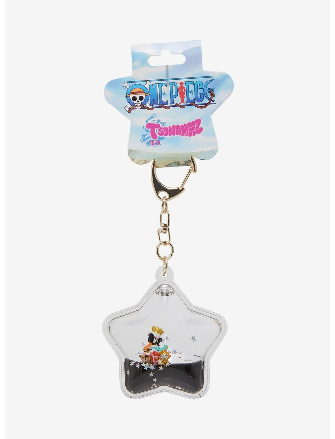 Tsunameez One Piece Thousand Sunny Assorted Liquid Key Chain - 1 Random