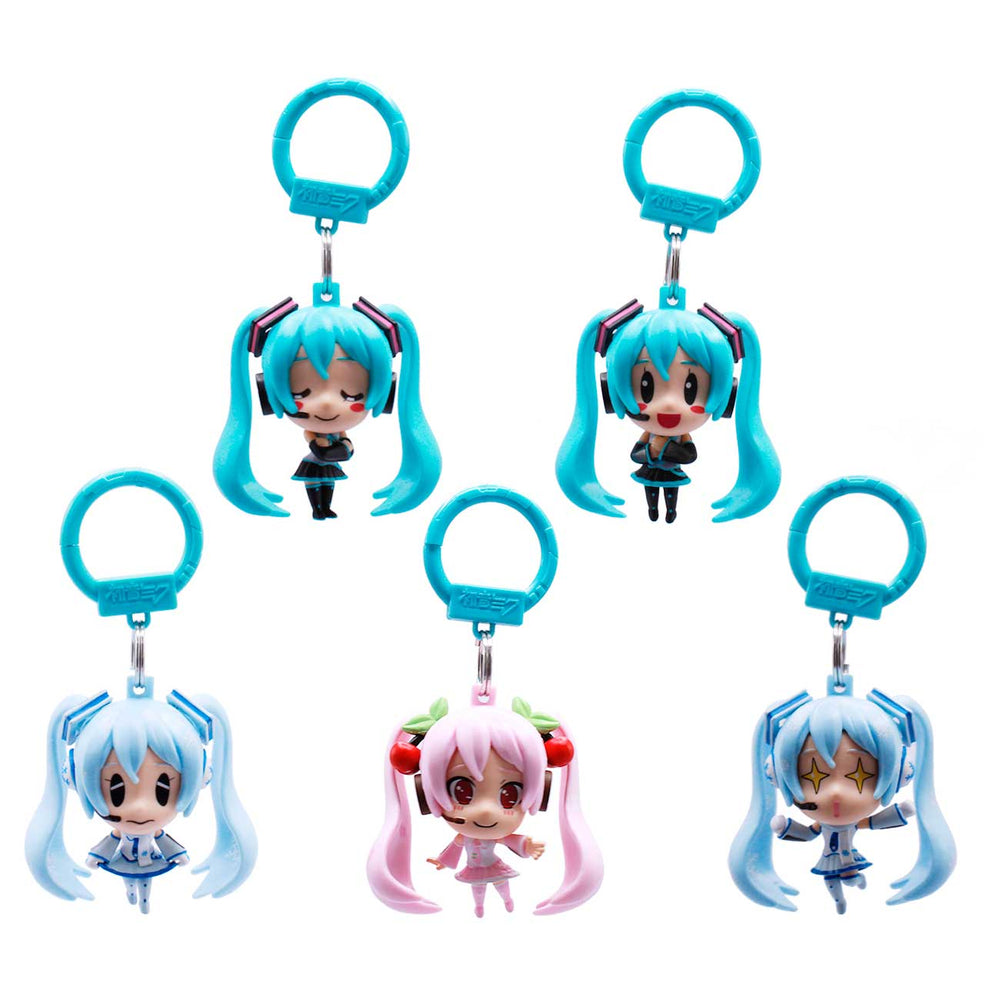Vocaloid Hatsune Miku Figure Backpack Hangers Keychain Bag Clip Mystery Blind Bag