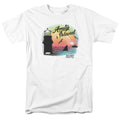 Jaws - Amity Island - Adult Unisex Short Sleeve T-Shirt - White