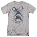 Jaws - Big Game Fishing - Adult Unisex Short Sleeve T-Shirt - Gray
