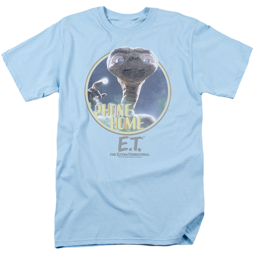 E.T. the Extra-Terrestrial - Phone Home - Adult Unisex T-Shirt - Blue