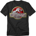 Jurassic Park - Logo - Adult Unisex Short Sleeve T-Shirt - Black