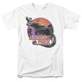 Jurassic Park - Colorful T-Rex - Adult Unisex Short Sleeve T-Shirt - White