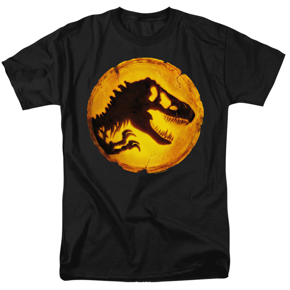 Jurassic World - Dominion Icon - Adult Unisex Short Sleeve T-Shirt - Black