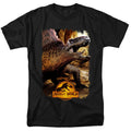 Jurassic World - Dimetrodon Beauty Shot - Adult Unisex T-Shirt - Black