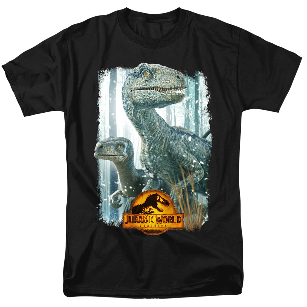 Jurassic World - Blue Beauty Shot - Adult Unisex Short Sleeve T-Shirt - Black