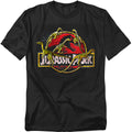 Jurassic Park - Something Has Survived - Adult Unisex T-Shirt - Black