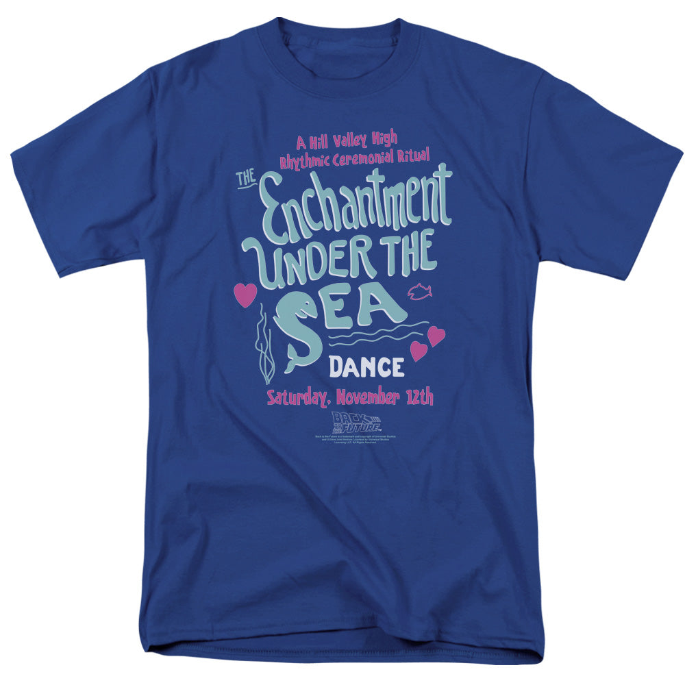 Back To The Future - Under The Sea - Adult Unisex Short Sleeve T-Shirt - Blue