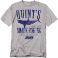 Jaws - Quints - Adult Unisex Short Sleeve T-Shirt - Gray