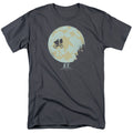 E.T. the Extra-Terrestrial - In The Moon - Adult Unisex T-Shirt - Gray