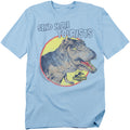 Jurassic Park - More Tourist - Adult Unisex Short Sleeve T-Shirt - Blue