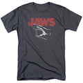 Jaws - Cracked Jaw - Adult Unisex Short Sleeve T-Shirt - Gray