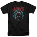 Jaws - Water Circle - Adult Unisex Short Sleeve T-Shirt - Black