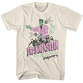 Universal Monsters - It Comes To Life - American Classics - Solid Off-White Adult Short Sleeve T-Shirt