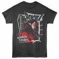 Universal Monsters - Eternal Coffin - Front Print Adult Short Sleeve Solid T-Shirt - Smoke